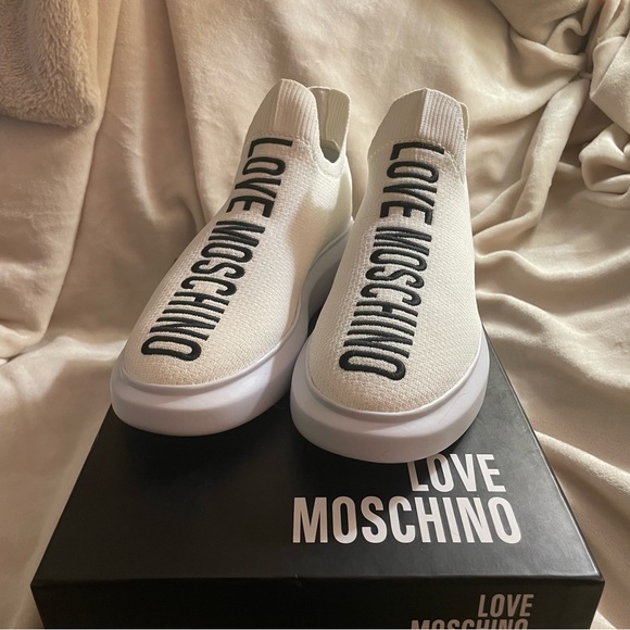 NWT Love Moschino Sneakers - Picture 1 of 9